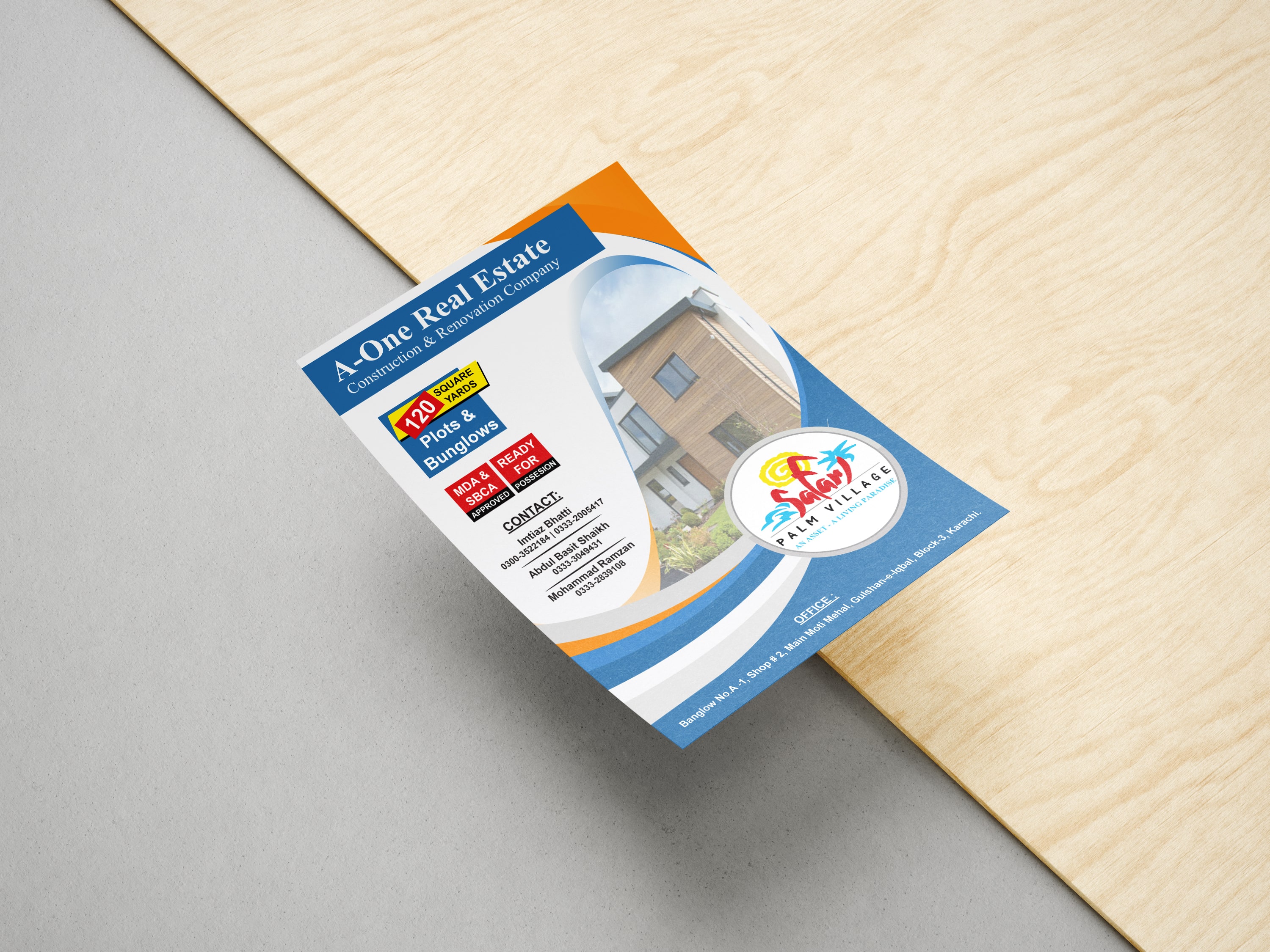 A5 flyer brochure design San Francisco 2026