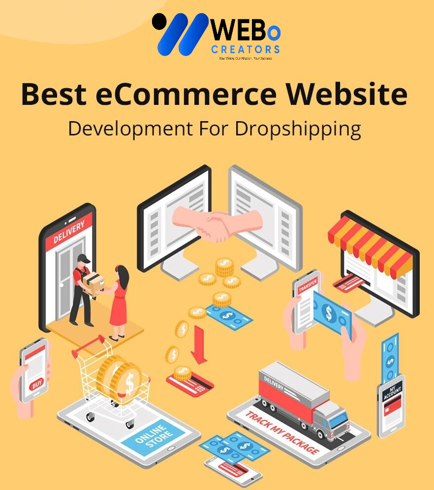 Modern Shopify dropshipping store design for online selling in San Francisco 2026