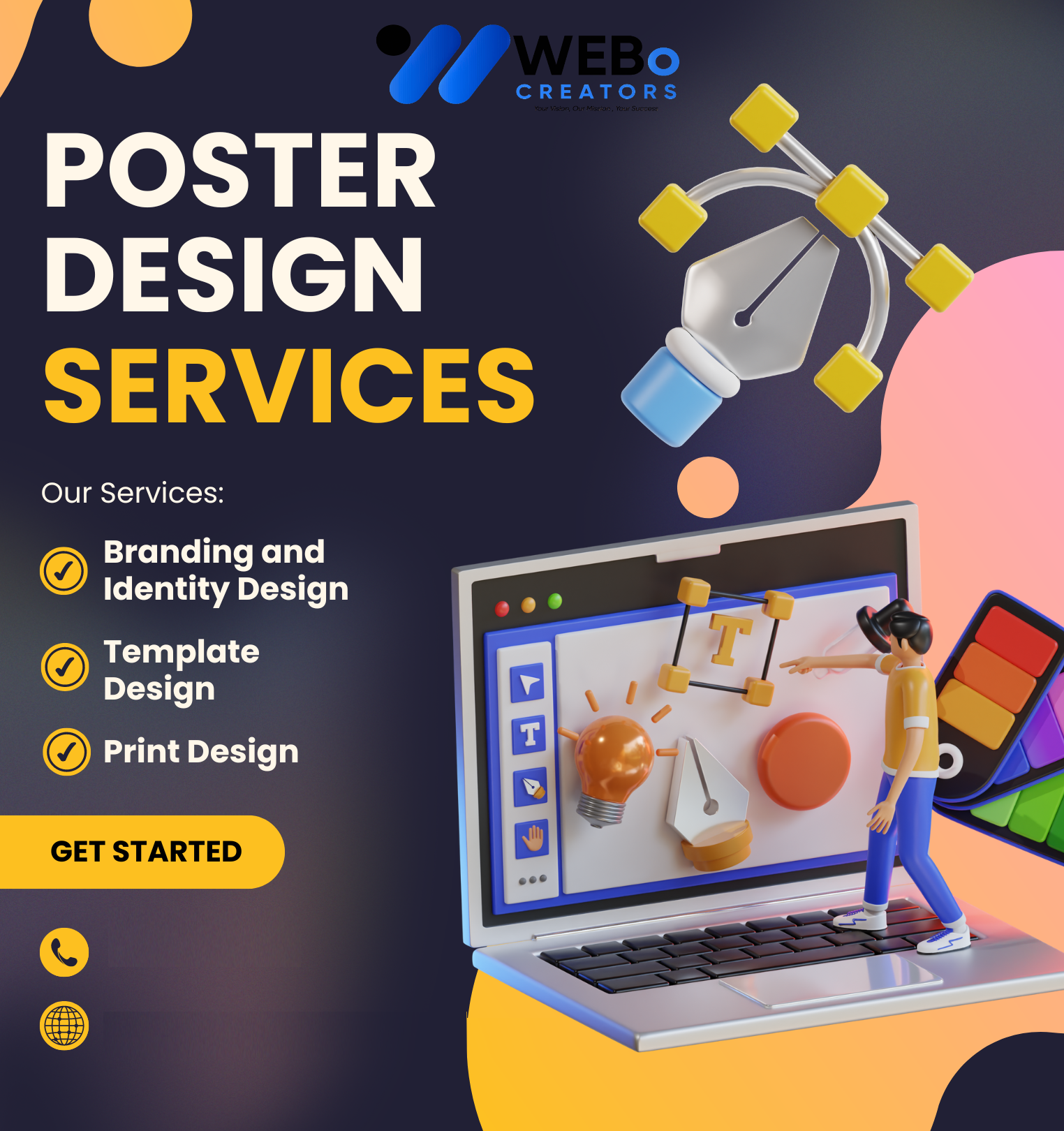 Best Print Design Services in San Francisco Flyers Brochures Posters