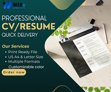 Elegant Resume Design Service, CV designs, CV writing in San Francisco For Gain Job