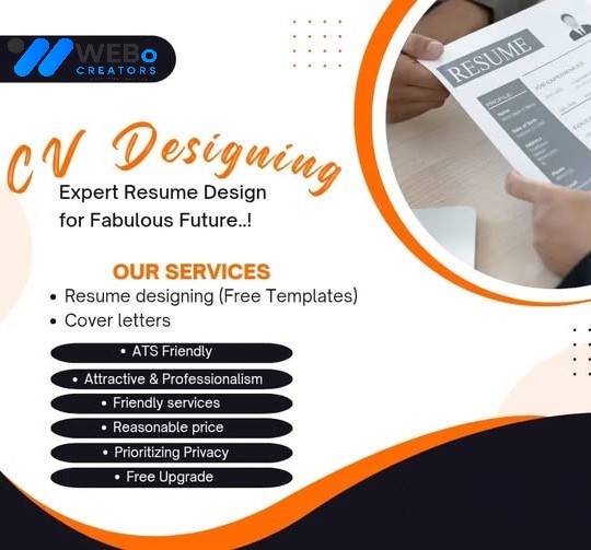 Resume and CV Design Services | Modern curriculum vitae in San Francisco