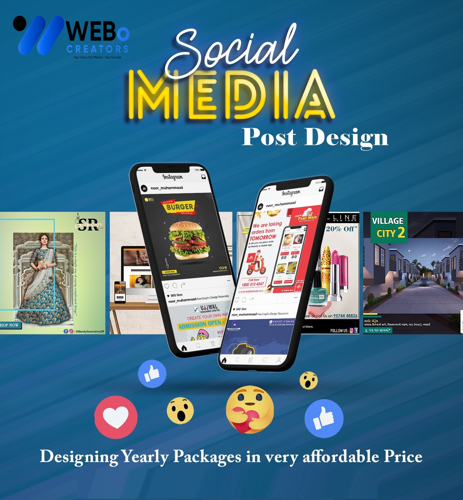 Social Media Post Design Services in San Francisco for Businesses and Brands